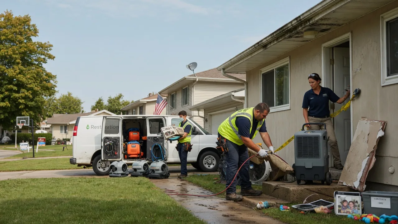 Water Damage Restoration in Plainwell, MI near me